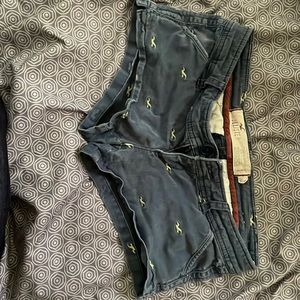 Hollister booty shorts size 1